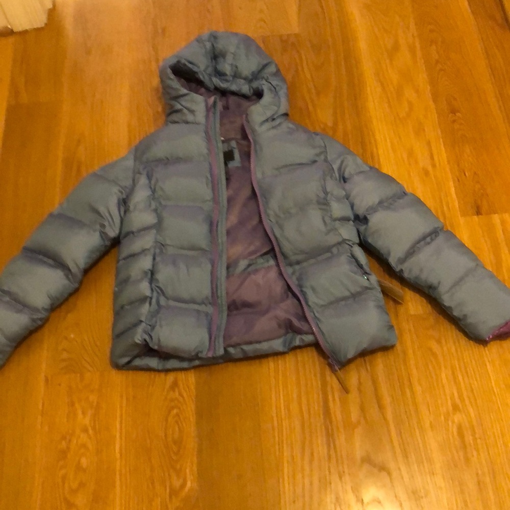 Winter Jacket Coat Size M (7-8) Periwinkle Purple